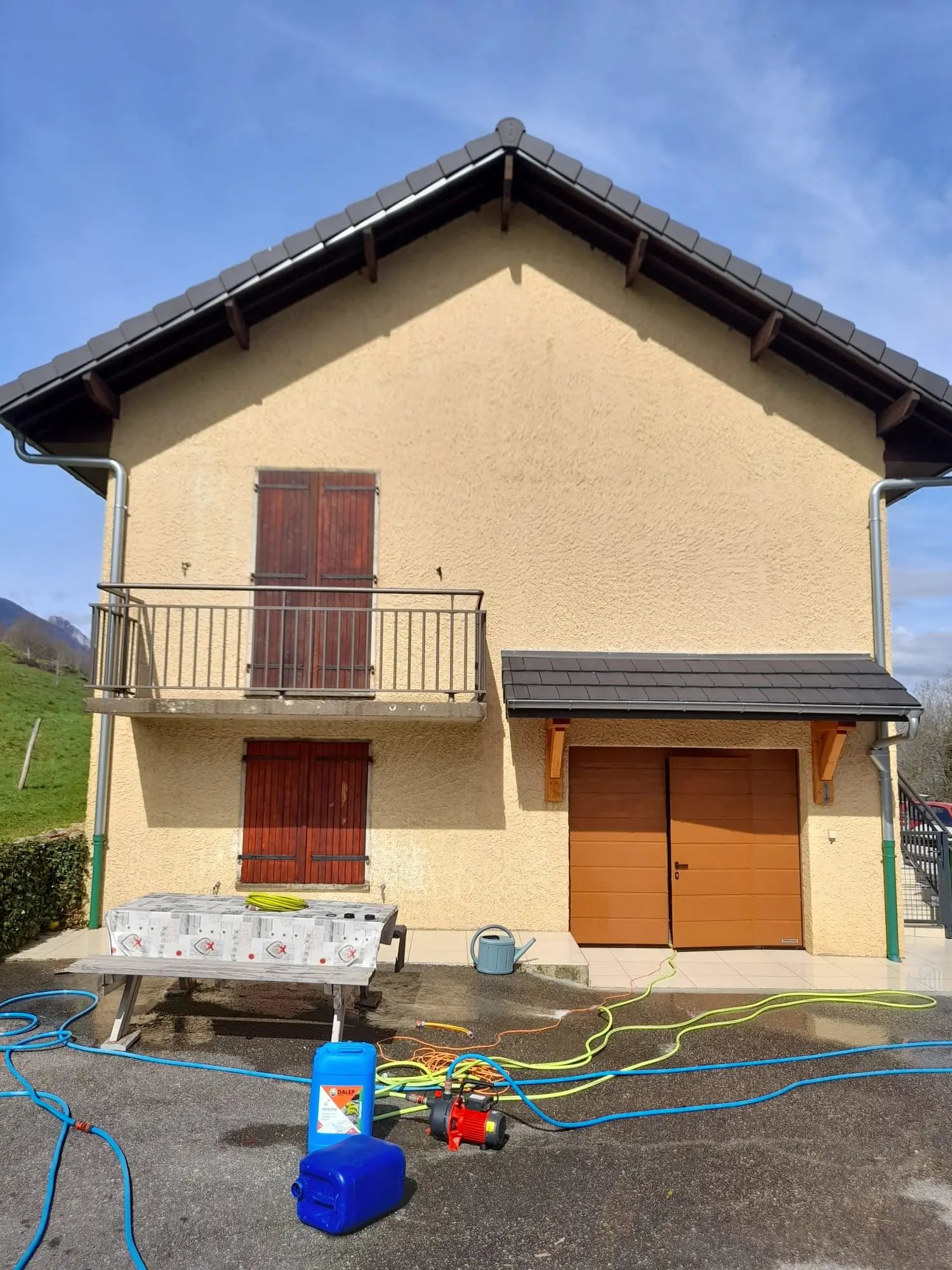 Hydrofuge incolore de façade en Corrèze, réalisation Pro Rénovation
