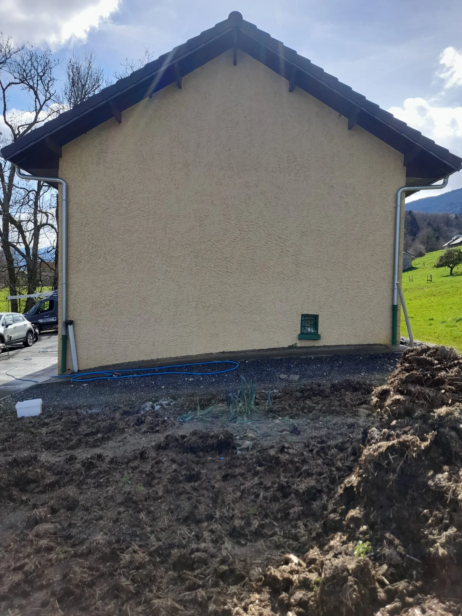 Après : Hydrofuge incolore de façade en Corrèze